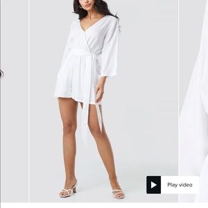 White Romper